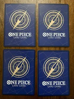 4x Nico Robin OP09-107 (Full Playset) Emperors in the New World Foil English NM - Image 2