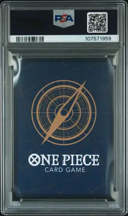 Monkey D. Luffy 2024 Foil PCC One Piece Day 24 Promo OP07-109 SR Japanese PSA 10 - Image 2