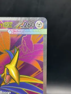 Mega Skarmory ex Ultra Rare Full Art 106/088 Pokemon Perfect Order Card NM - Image 3
