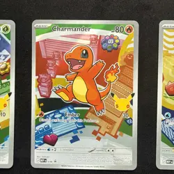 Pokemon TCG First Partner Illustration Collection Series 1 Kanto Gen 1, 3 Cards - Image 4