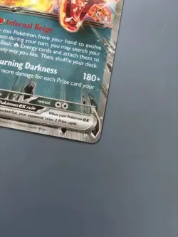 Pokemon TCG Paldean Fates: Charizard ex 054/091 SVP 196 Jumbo Lenticular Card NM - Image 5