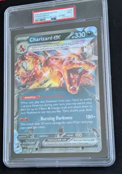 Charizard ex SVP 196 Lenticular Jumbo - PSA 9 - Graded Pokemon Card - 054/091 - Image 2