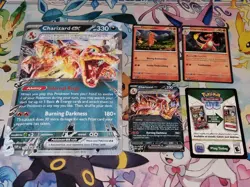 Pokemon Charizard Jumbo 196 Black star promo cards. - Image 2