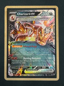 Pokemon TCG - Charizard ex - SVP 196 - Black Star Promo - Image 1