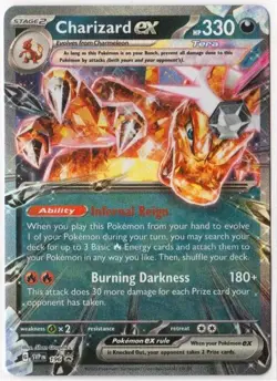 Charizard ex 196 Pokemon Scarlet & Violet Black Star Promo NM - Image 1