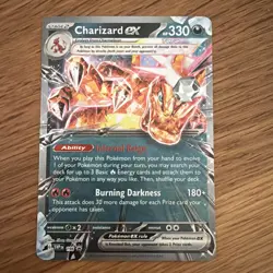 Charizard Ex SVP 196 Black Star Promo Pokemon TCG Card - Image 1