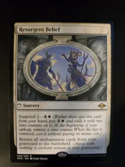 Resurgent Belief NM Modern Horizons 2 MTG FREE SHIPPING - Image 1