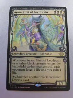 MTG: Ayara, First of Locthwain (LP) Multiverse Legends (FOIL) - Image 1