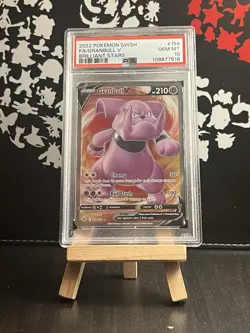 PSA 10 GEM MINT Granbull V 159/172 Brilliant Stars FA Ultra Rare Holo Pokemon - Image 1
