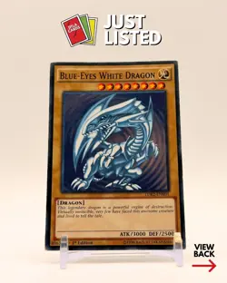 Yu-Gi-Oh Blue-Eyes White Dragon Original Art 1st Edition LDK2-ENK01 - Image 1