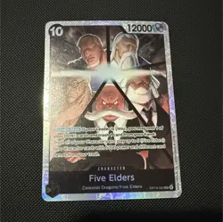 Five Elders OP13-082 One Piece CCG Character Card 12000 Power SR Holo - Image 1