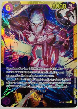 Enel OP15-118 SEC Adventure on KAMI’s Island ONE PIECE Card EN - Image 1