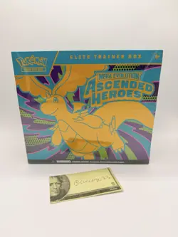 Pokemon TCG Mega Evolution Ascended Heroes Elite Trainer Box ETB Sealed - Image 1