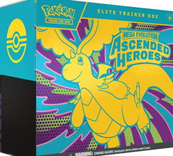POKEMON TCG Mega Evolution ASCENDED HEROES Elite Trainer Box ETB - ENG ENGLISH - Image 1