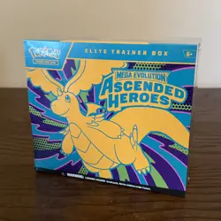 Pokemon TCG Mega Evolution Ascended Heroes Elite Trainer Box ETB | SEALED - Image 1