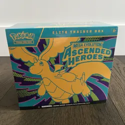 Pokemon Mega Evolution Ascended Heroes ETB Elite Trainer Box - Sealed In Hand - Image 1