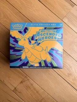 Pokemon Mega Evolution Ascended Heroes Elite Trainer Box ETB Factory Sealed - Image 1