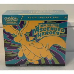Pokemon TCG Mega Evolution Ascended Heroes Elite Trainer Box ETB New Sealed - Image 1