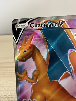 Charizard V SWSH050 SWSH Sword & Shield Promo Cards Pokemon Card Full Art Holo - Image 2