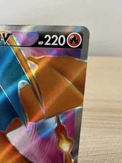 Charizard V SWSH050 SWSH Sword & Shield Promo Cards Pokemon Card Full Art Holo - Image 3