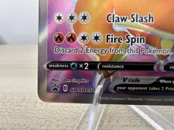 Charizard V SWSH050 SWSH Sword & Shield Promo Cards Pokemon Card Full Art Holo - Image 4