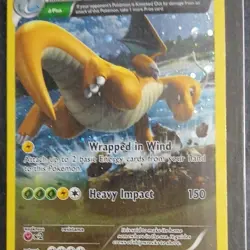 Pokemon TCG Dragonite Holo Rare Δ Plus 52/108 160 HP Card - Image 3