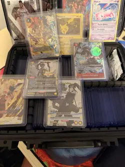 TCG Collection Lot - Pokemon Mew Pikachu One Piece Dragon Ball NBA Cards - Image 2