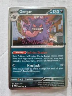 Gengar 050/088 - EB Games Promo -SEALED Pokemon TCG Promo Card EBGames - Image 2