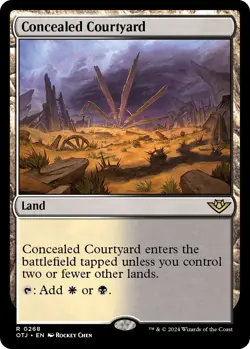 Concealed Courtyard - 268 - OTJ - NM - Foil - Image 1