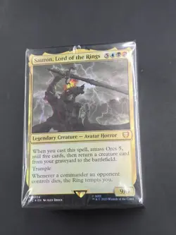 Sauron, Lord Of The Rings Commander Deck Sealed , No Box - Image 1