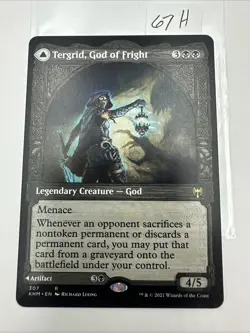 Tergrid, God of Fright (Showcase) R Kaldheim 307 NM/LP - Image 2