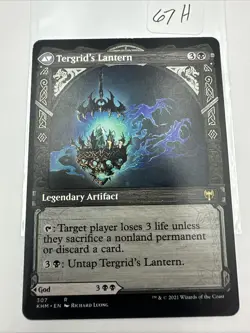 Tergrid, God of Fright (Showcase) R Kaldheim 307 NM/LP - Image 4