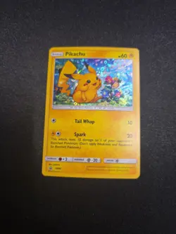 Pikachu - (General Mills Promo) Black Star SM86 NM/LP C19 - Image 1