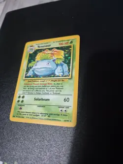 Pokemon TCG Venusaur Base Set Holo Unlimited Rare Card 15/102 - Image 3