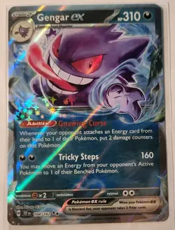Gengar EX 104 Scarlet & Violet - Temporal Forces NM - Image 1