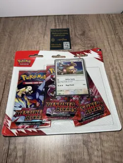 Pokemon Scarlet & Violet Destined Rivals 3-Pack Blister Kangaskhan Sealed - Image 3