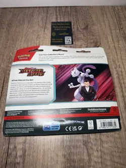 Pokemon Scarlet & Violet Destined Rivals 3-Pack Blister Kangaskhan Sealed - Image 4