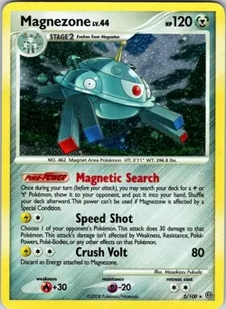 Magnezone (5) 5/100 Stormfront Pokemon MP Holo - Image 1