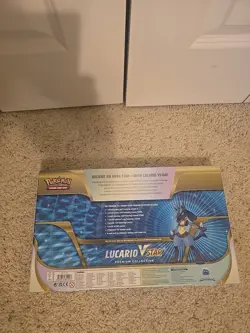 Pokemon TCG Lucario VSTAR Premium Collection Box Sealed - Image 2