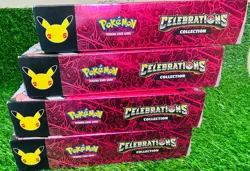 4x Pokemon Celebrations Dark Sylveon V Collection Box Lot 4 Evolving Skies - Image 4
