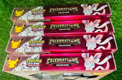 4x Pokemon Celebrations Dark Sylveon V Collection Box Lot 4 Evolving Skies - Image 5