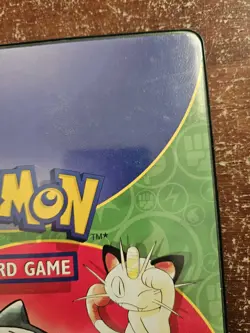 Vintage 1999 Pokemon Trading Card Wizards of the Coast Ultra Pro 3-Ring Binder - Image 4
