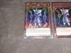 Yu-Gi-Oh! - x3 Thunder King Rai-Oh - Platinum Secret Rare - RA03-EN206 NM 1st - Image 2