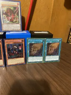 Yugioh Wanted:Seeker of Sinful Spoils 1st Edition Secret Rare X2 RA03 + Bonus! - Image 3