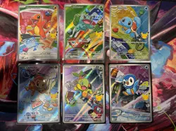 Pokemon 2026 First Partner Illustration Collection Series 1 Promo (6 Cards) - Image 1
