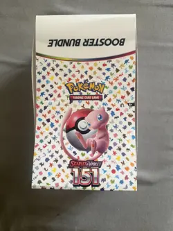 Pokemon 151 Booster Bundle Display Box EMPTY (NO CARDS OR PACKS) Box Only - Image 1