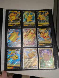 Pokemon Binder With Variety Of Cards - Image 1