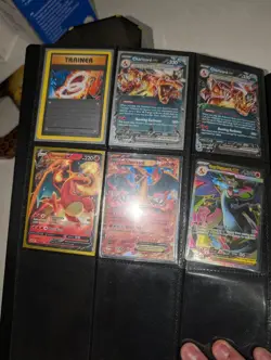 Pokemon Binder With Variety Of Cards - Image 4