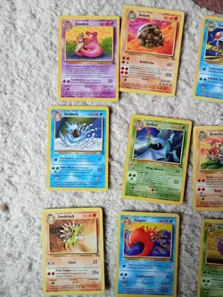 Pokemon TCG Vintage Jungle Bundle 10 Cards - Image 1