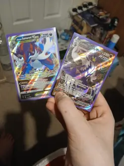 Pokemon TCG Vmax And Vstar Cards, Samurott And Rapid Strike Urshifu - Image 1
